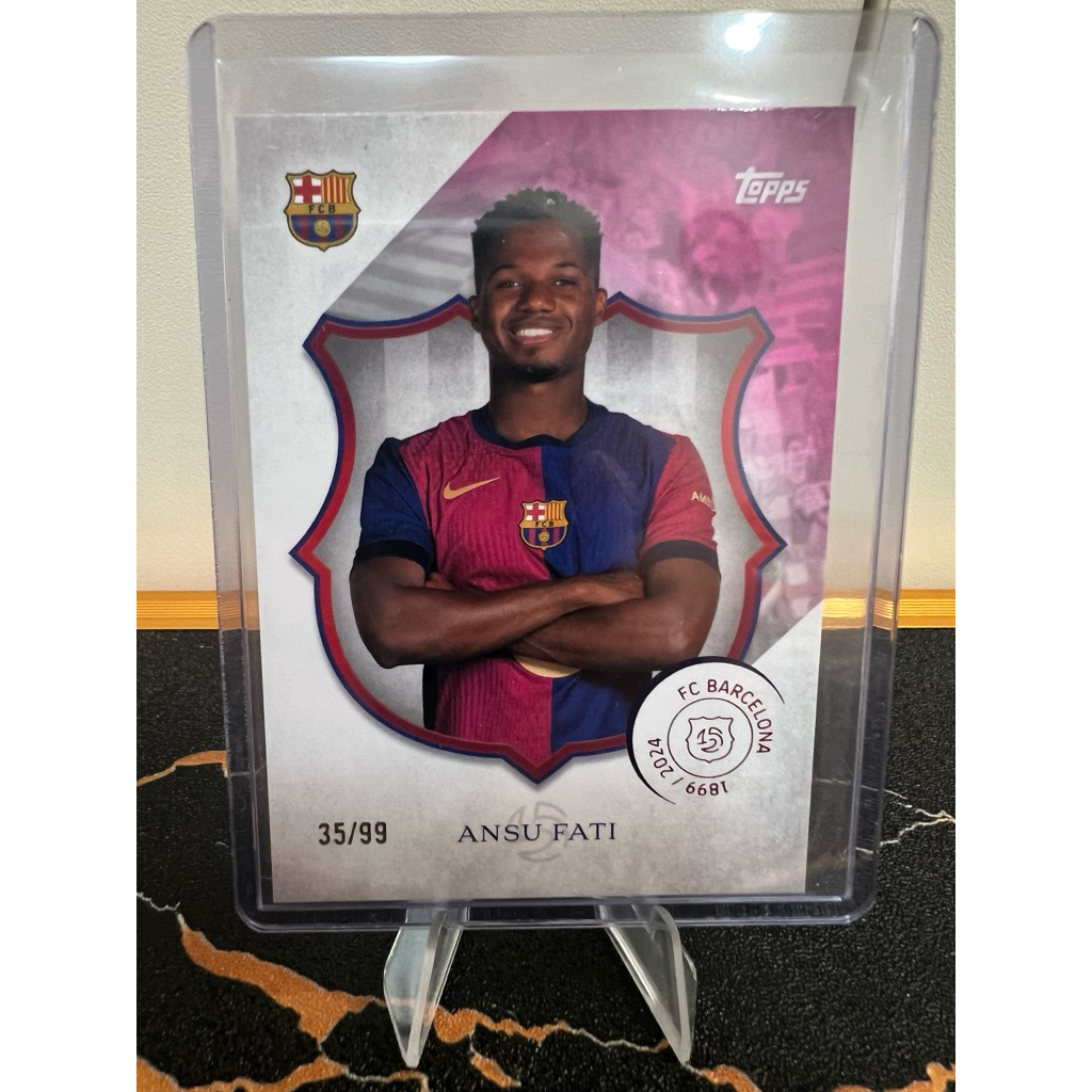 🌟 Rare Find: Ansu Fati - FC Barcelona "125th Anniversary" Topps 🌟