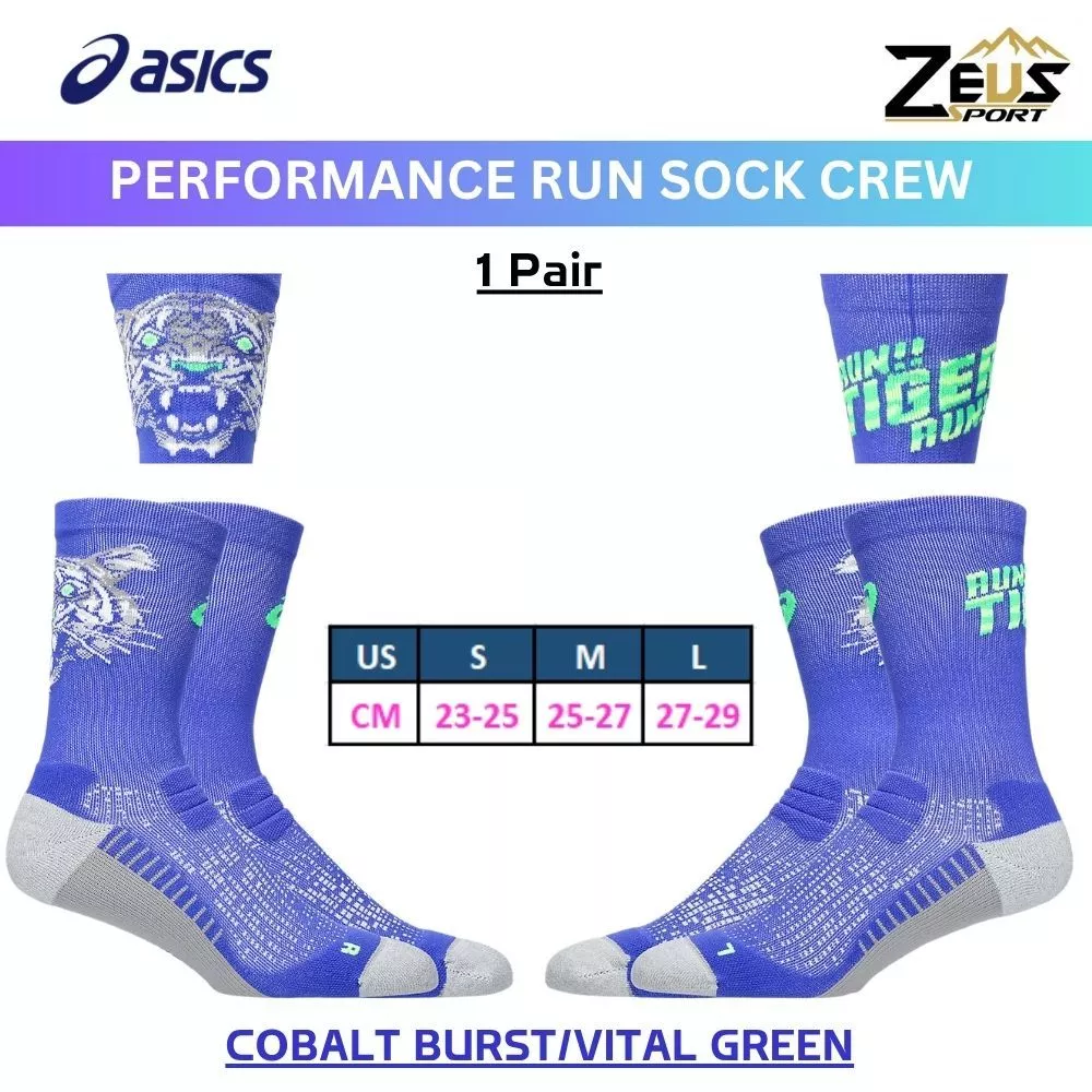 ASICS ถุงเท้าสำหรับออกกำลังกาย ระบายอากาศและความชื้นได้ดี ให้ความสบายต่อผิวเท้า ไม่เลื่อนขณะเคลื่อนไหว