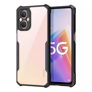 เคสกันรอยกล้อง PC+TPU สำหรับOppo Reno7 Pro Reno7Z Reno8Z กันกระแทก เคสหลังใส