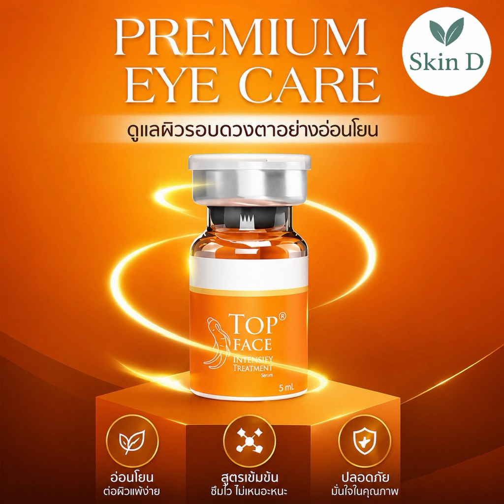 ✨TOP FACE Serum บำรุงใต้ตาให้สดใส [ ขวด ]