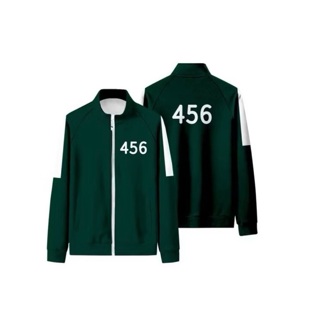 เสื้อวอร์ม squid game หมายเลข456