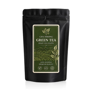 ชาเขียวพรีเมี่ยม PREMIUM GREEN TEA(สูตรหอมนุ่มละมุน) CHA HMONG (ไม่แต่งกลิ่นมะลิ)ชาเขียวจาก เชียงราย