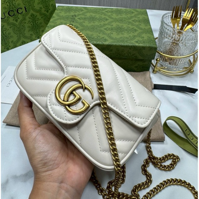 กระเป๋าสะพายผู้หญิง งานเกรด : Ori   Size  16.5 cm งานดีสุด เหมือนสุด สวยสุด ใช้งานสะดวก