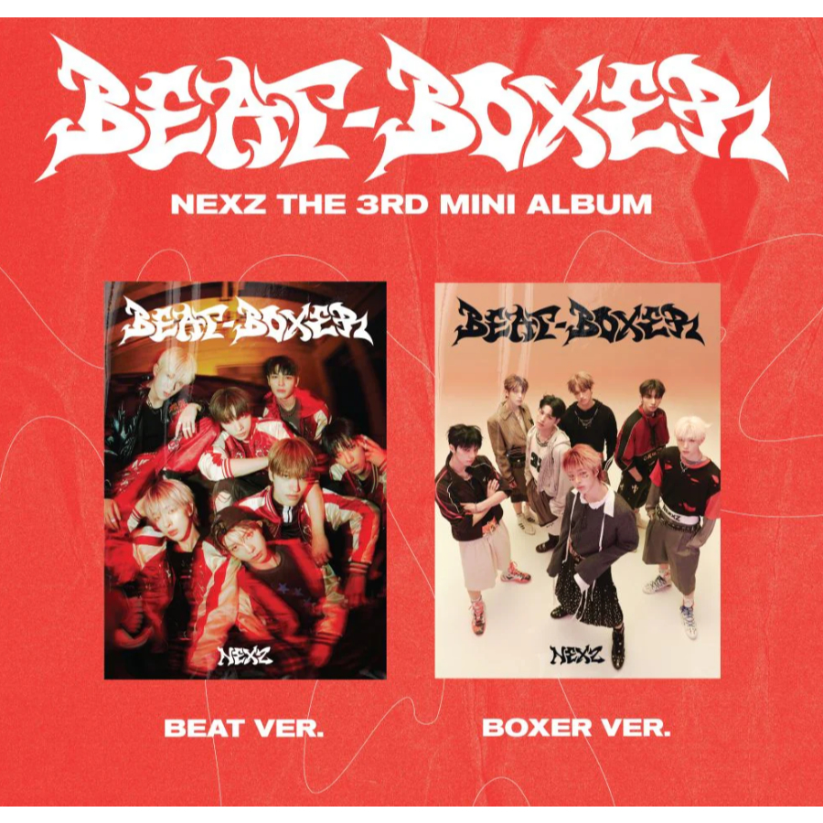 1 CDอัลบั้มเต็ม MUSIC  ซีดีเพลงเกาหลี  NEXZ - Beat-Boxer  BEAT VER/BOXER VER (F10F1)