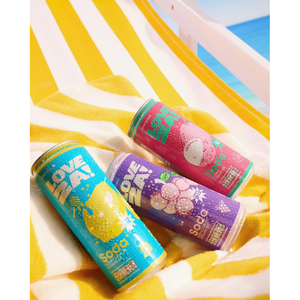 [พร้อมส่ง]🩵💜🩷น้ำเลิฟซ่า LOVEZA🩵💜🩷