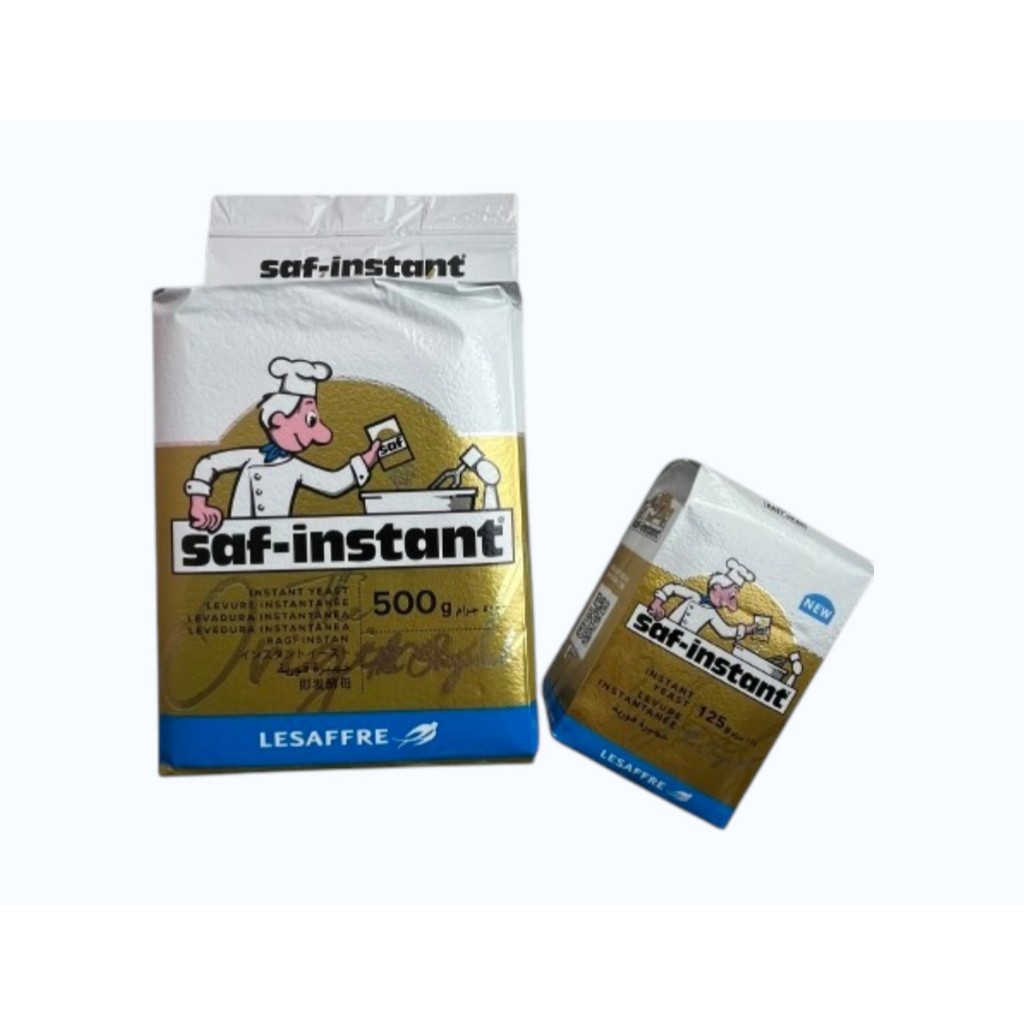 Saf-instant yeast ชาฟท์ อินสแตนท์ยีสต์แห้ง ตรานก ฉลากสีทองสำหรับขนมปังหวาน ยีสต์ผงสำเร็จรูป ยีสต์  -