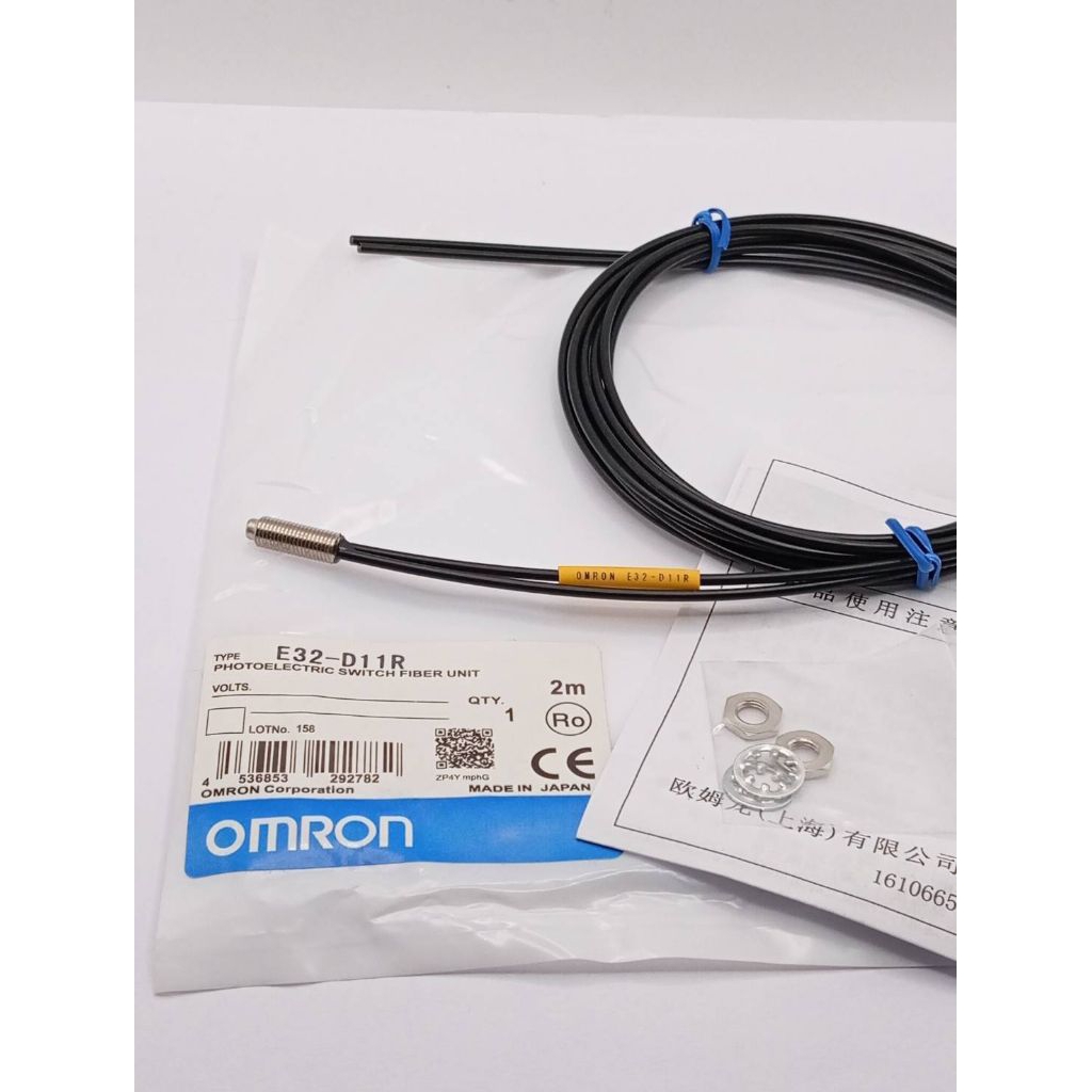 E32-D11R เซนเซอร์ไฟเบอร์ออฟติก ระยะจับ 170mm มีของพร้อมส่งในไทย