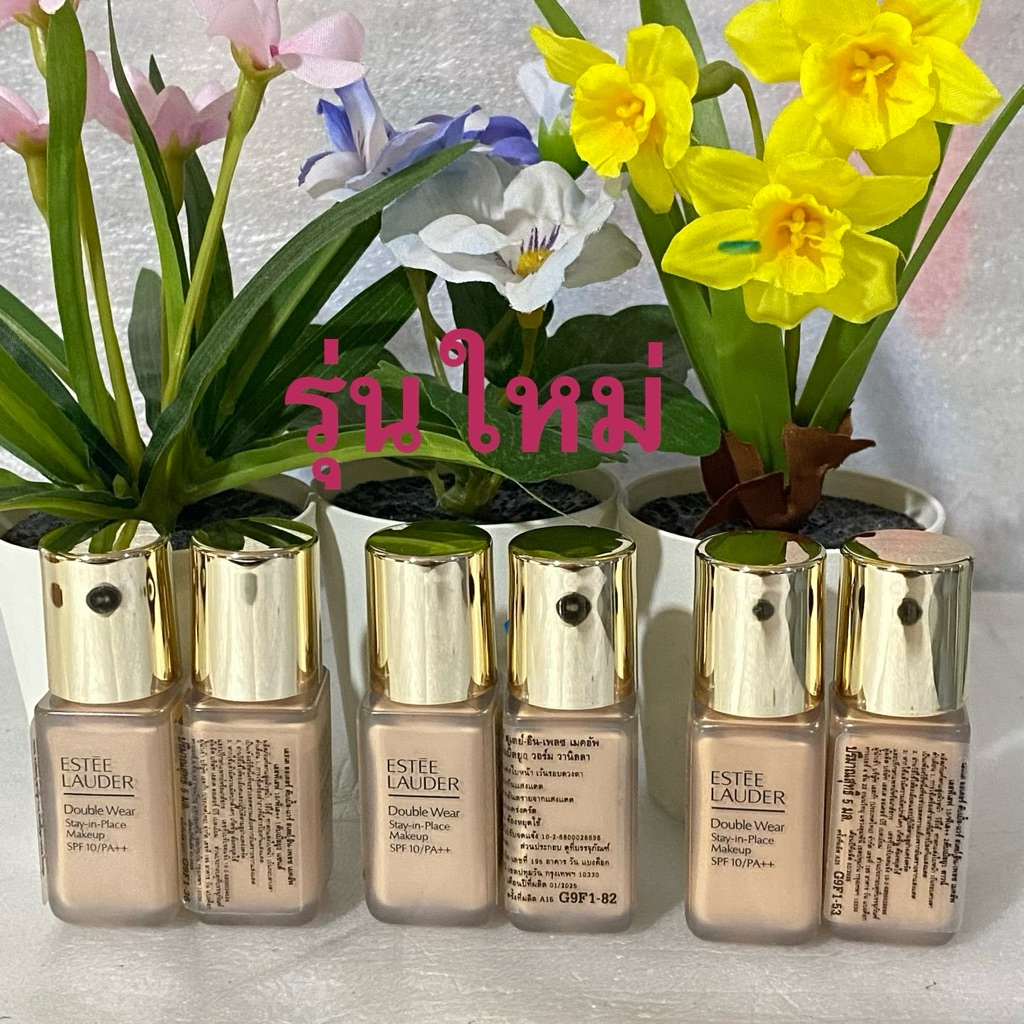 ป้ายไทย ผลิต2568 เอสเต้ Double Wear Stay-In-Place Makeup SPF10 / PA+++  #sand 1W2  #warm vanilla 2W0