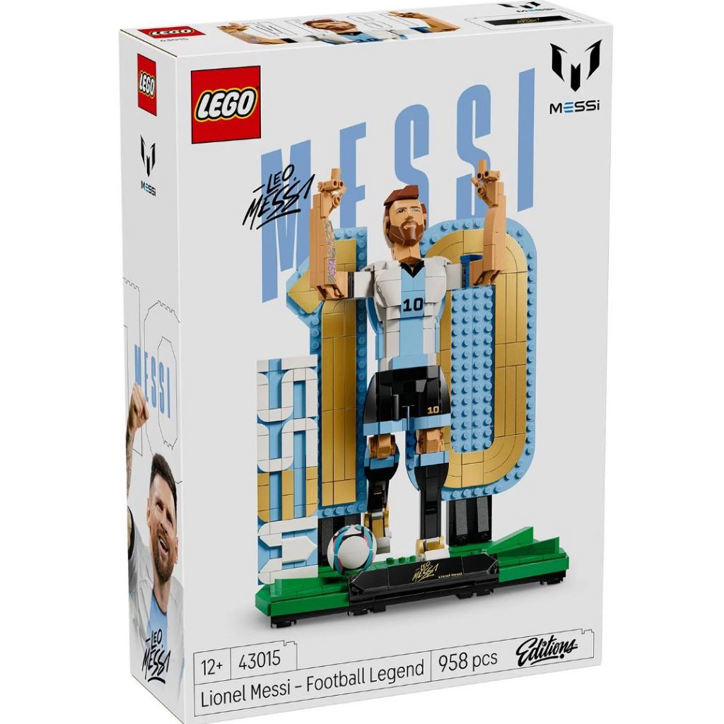 LEGO® Editions Lionel Messi – Football Legend 43015