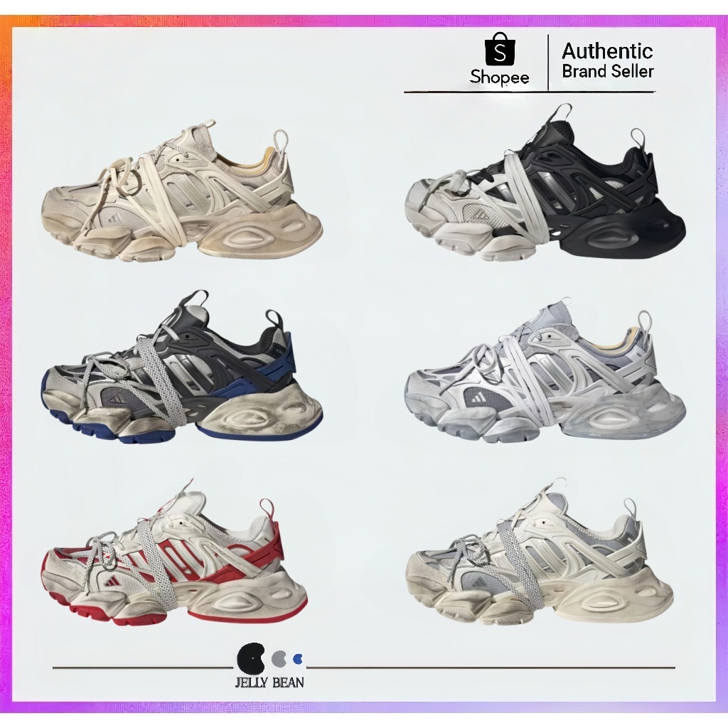 【ของแท้100%】adidas XLG RUNNER DELUXE รองเท้า แฟชั่นกระแสนิยม สะดวกสบาย รองเท้ากีฬา