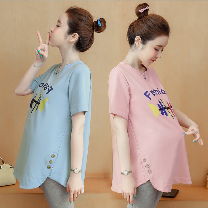 เสื้อคลุมท้อง เนื้อผ้าคอตตอนยืด