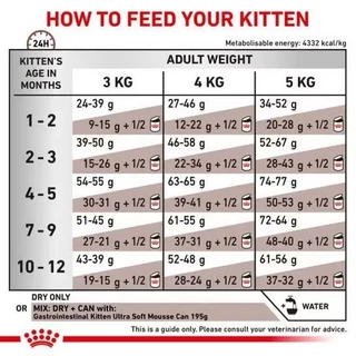 Royal Canin Gastrointestinal Kitten 400 กรัม อาหารสำหรับลูกแมว โรคทางเดินอาหาร ท้องเสีย