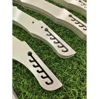 ปีกอลูมิเนียมเกรด 5083 หนา6mm กว้าง5cm ยาว 45-50-55-60 cm