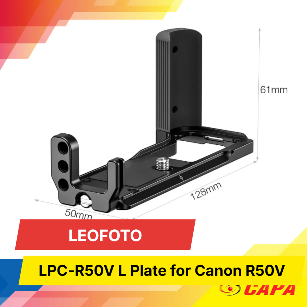 Leofoto LPC-R50V L Plate for Canon R50V Camera