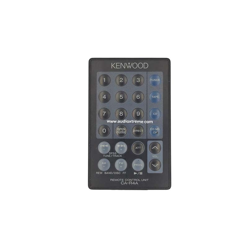 รีโมทเครื่องเสียงรถยนต์ Kenwood CA-R4A (ของแท้) ทรงบาง Classic ยุค 90s