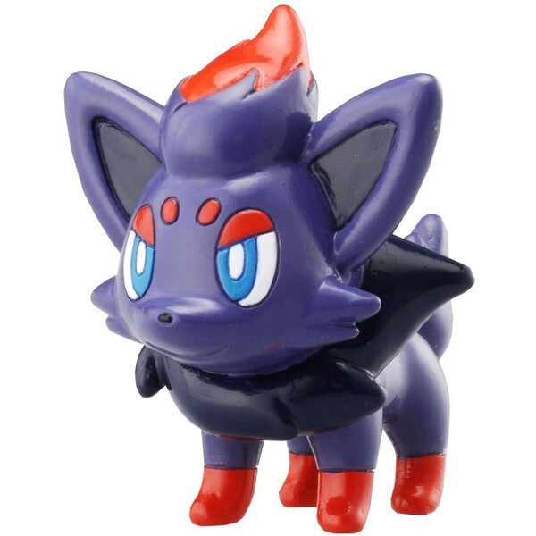 [ของแท้] [มือหนึ่ง] กล่องไม่สวย Pokemon Monster Collection Zorua Figure Takara Tomy