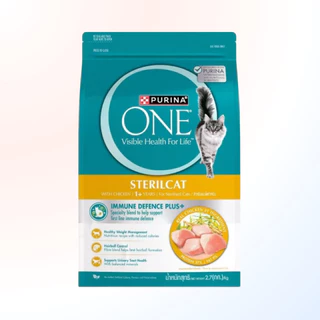Purina One เพียวริน่าวัน อาหารเม็ดแมว ขนาด 2.7kg เกรดพรีเมี่ยม