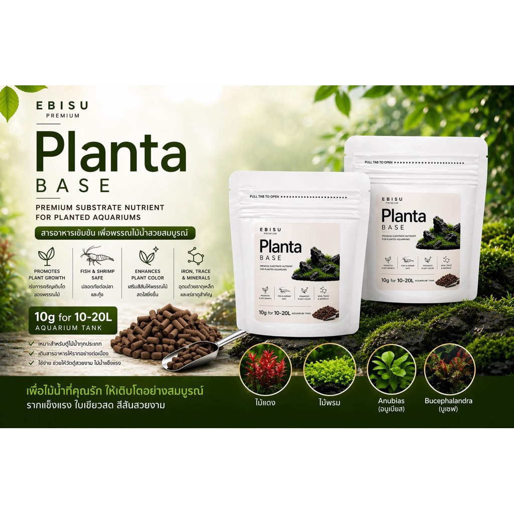 EBISU Planta Base ปุ๋ยรองพื้น