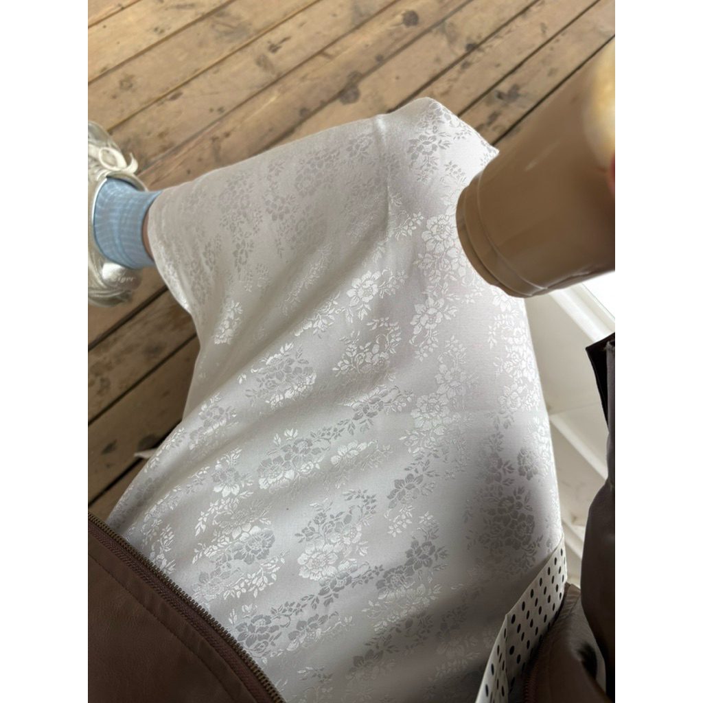 Rina Skirt 🪷 กระโปรงยาวผ้าซาติน (beamed.bkk)