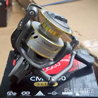 [ รับตรงจากบริษัท ] รอกสปิน ASHINO CM 3+1BB รอกตกปลา Spinning Reel เบอร์ 1000/2000/3000/4000/5000/6000