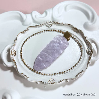 [พร้อมส่ง] กิ๊บเตารีด กิ๊บติดผมทรงเตารีด ลายหินอ่อน/สีรุ้ง กิ๊บเกาหลีมินิมอล กิ๊บหนีบผมแฟชั่น งานพรีเมียม