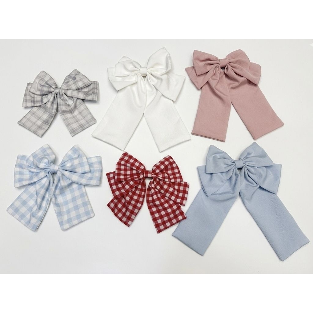 กิ๊บโบว์ผมผ้าซาติน น่ารัก สีสวย พร้อมส่ง ส่งไว ดีไซน์น่ารัก สำหรับผู้หญิงที่ชื่นชอบความสวยงาม