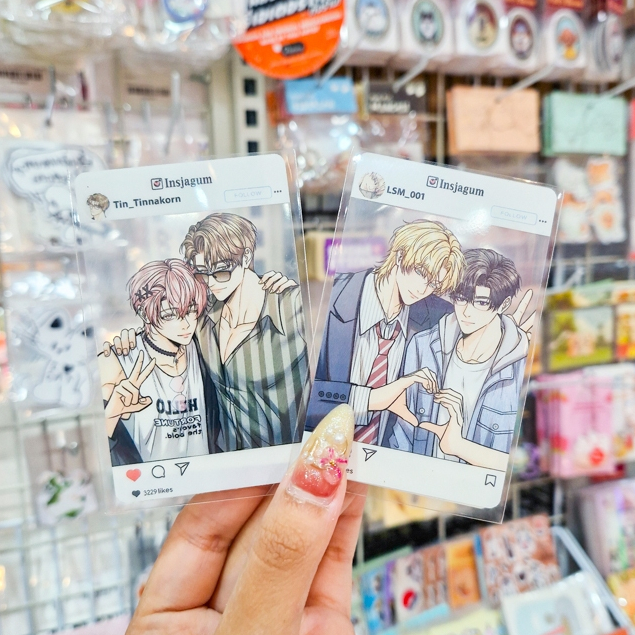 Clear Card การ์ดใสรวมลายจากเรื่อง 'Spin-Off #คู่มือการเลี้ยงหมาเหลือง' และ 'ปฏิบัติการเลิกรักฉบับแฮมเตอร์' [NuUngung456]