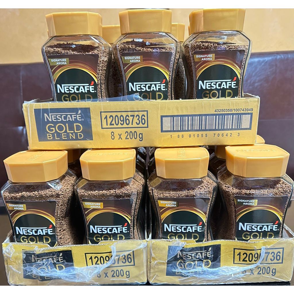 Nescafe Gold เนสกาแฟโกลด์ กาแฟปรุงสำเร็จรูปชนิดฟรีซดราย (ของแท้100%ไม่แท้คืนเงิน100%)