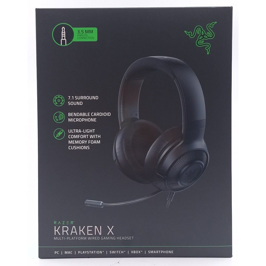 Razer Kraken X Multi-Platform Wired Gaming Headset