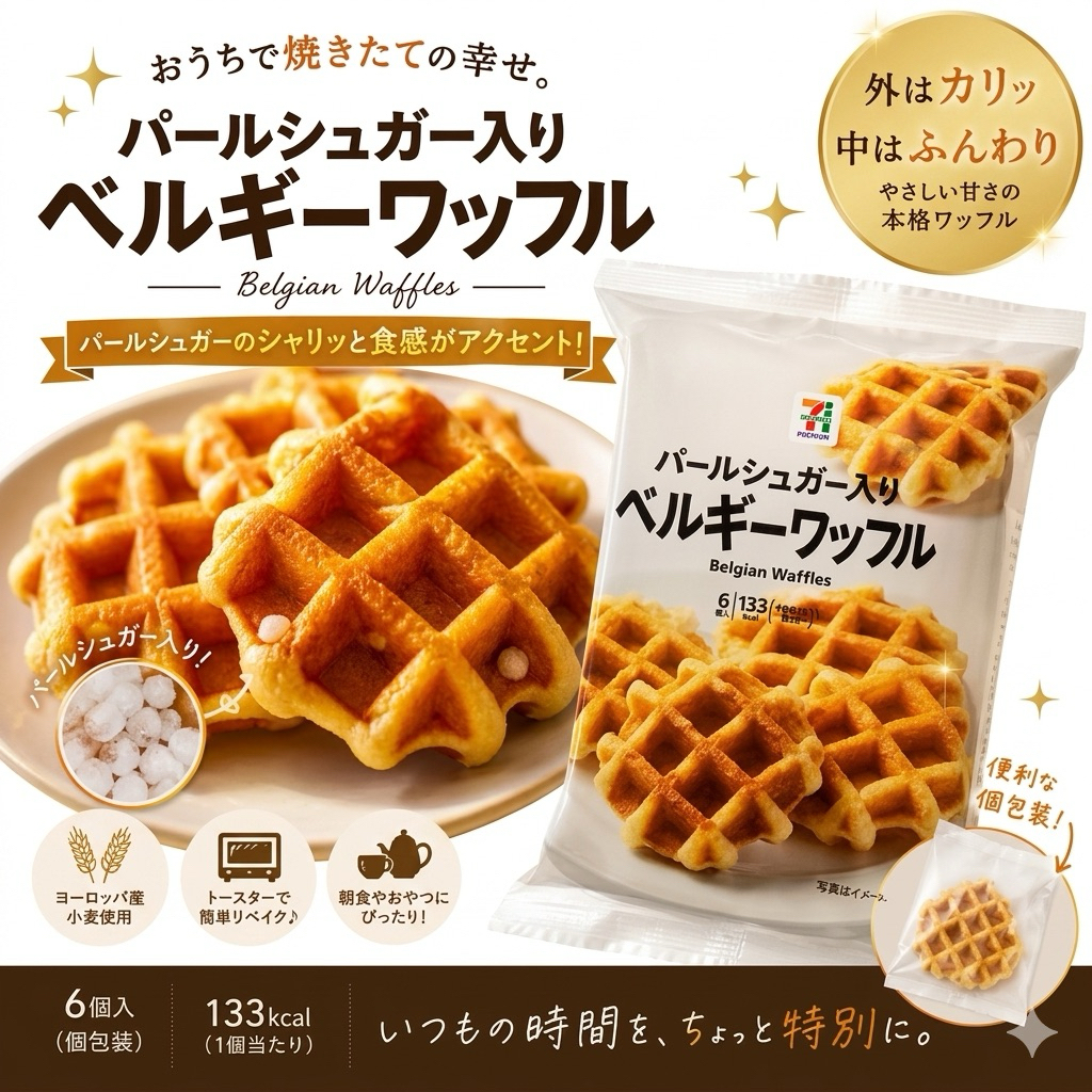 Belgian Waffles 7-11japan No1
