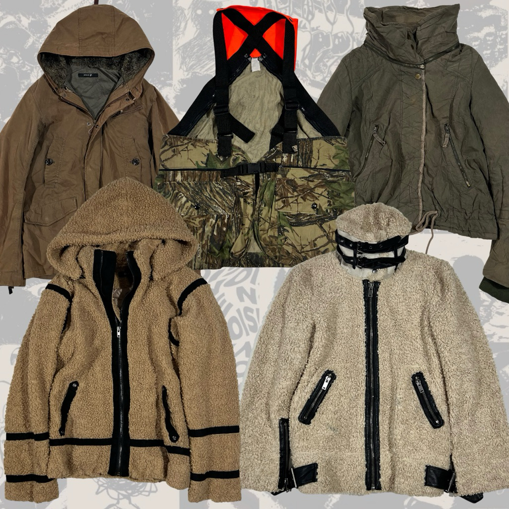 🪵Y2K Grunge Jacket เสื้อผ้าญี่ปุ่นมือสอง🪵