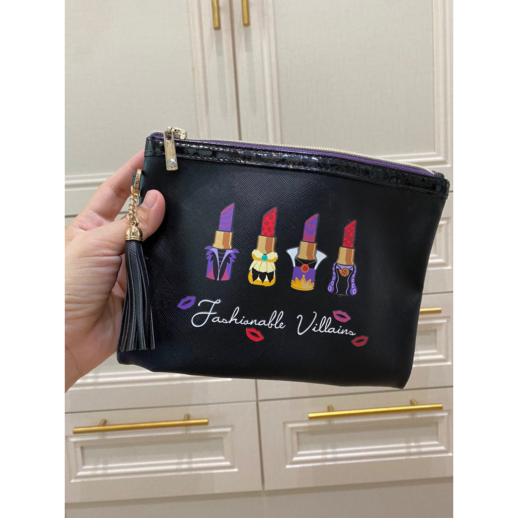 กระเป๋า มาเลฟิเซนต์ เคสใส่ลิปสติก Disney Princess ลายแอเรียล Disney Princess Lipstick Case Ariel🧜🏻‍♀