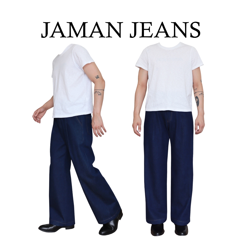 JAMANBKK / JAMAN JEANS / กางเกงยีนส์ขากระบอกตรง