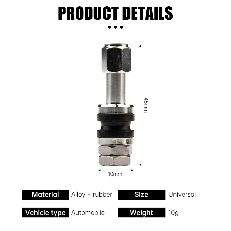 HEXMA Tubeless จุ๊บเลส จุ๊กลม สแตนเลส มอเตอร์ไซด์ แบบตรง thumbnail 10