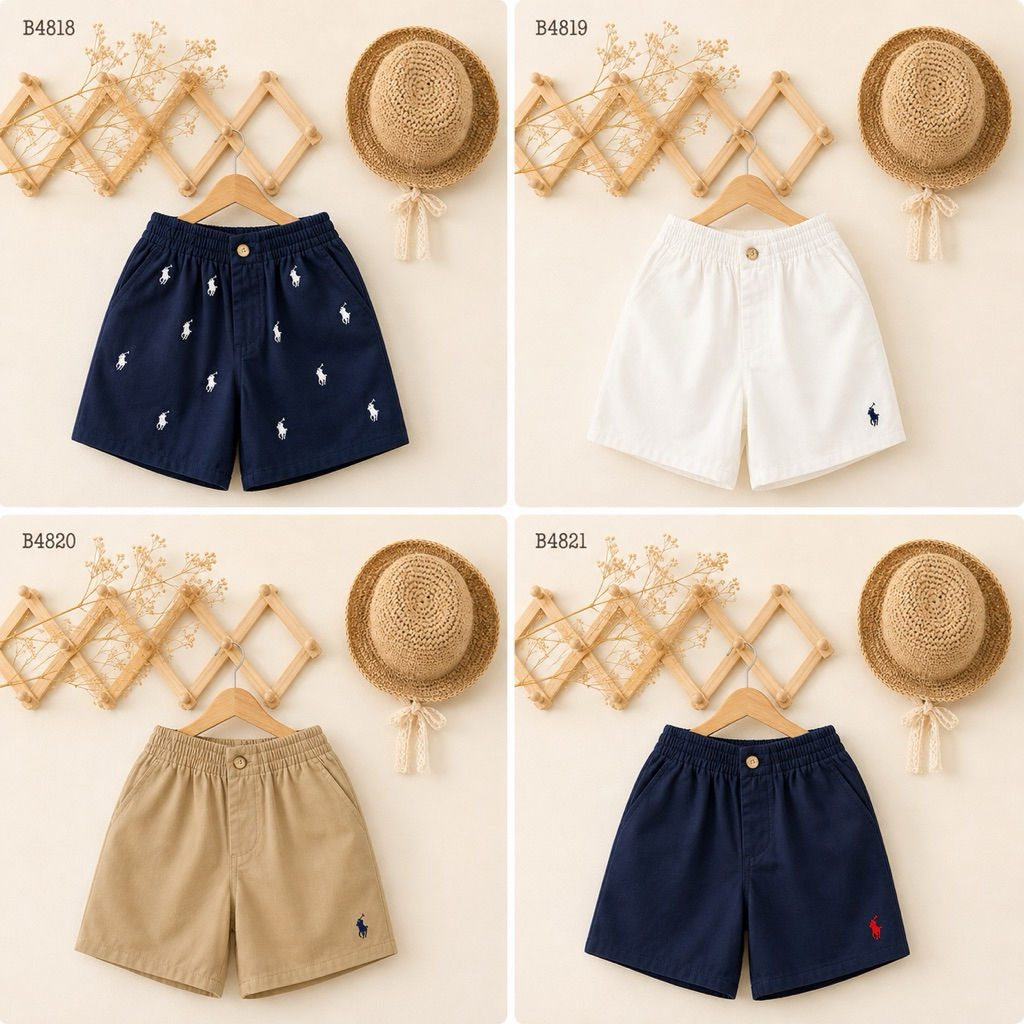 กางเกงขาสั้น POLO  𝐑𝐚𝐥𝐩𝐡 𝐋𝐚𝐮𝐫𝐞𝐧 แท้💯(งานหลุดคิวซี)