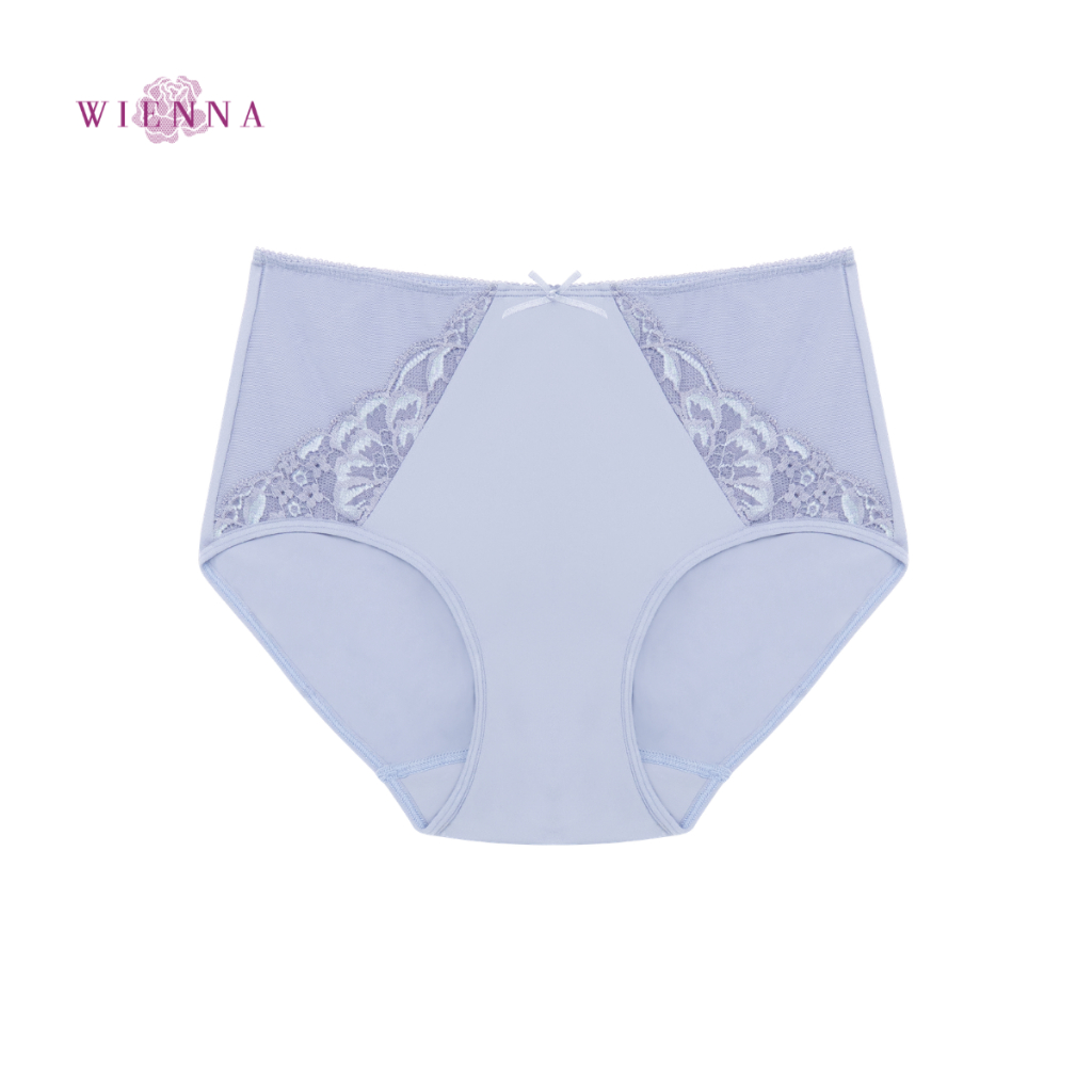 WIENNA New Product Panties DU43107 แพนตี้ กึ่งเต็มตัว สีชมพูพาสเทล สีฟ้าอมม่วง