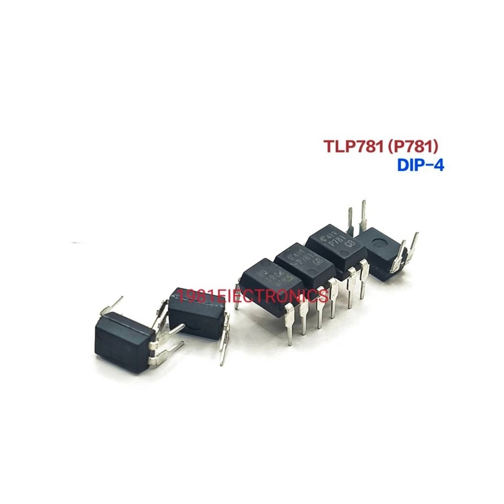ราคาต่อ 1ตัว 👉👉 TLP781 P781 DIP-4 Optocoupler Transistor Output 1 Channel ออปโต้คอปเปอร์ ทรานซิสเตอร