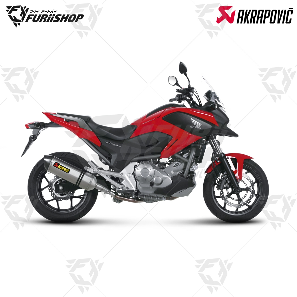 Akrapovic Slip on  For : Honda Nc700/Nc750/Integra/NM4 - Included 2016-2021