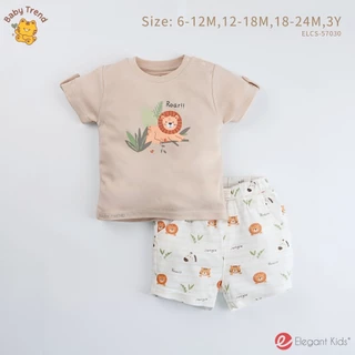 Elegant Kids ชุดลูกชาย 6 เดือน-3 ขวบ Safari Bamboo Collection #2 | Babytrend