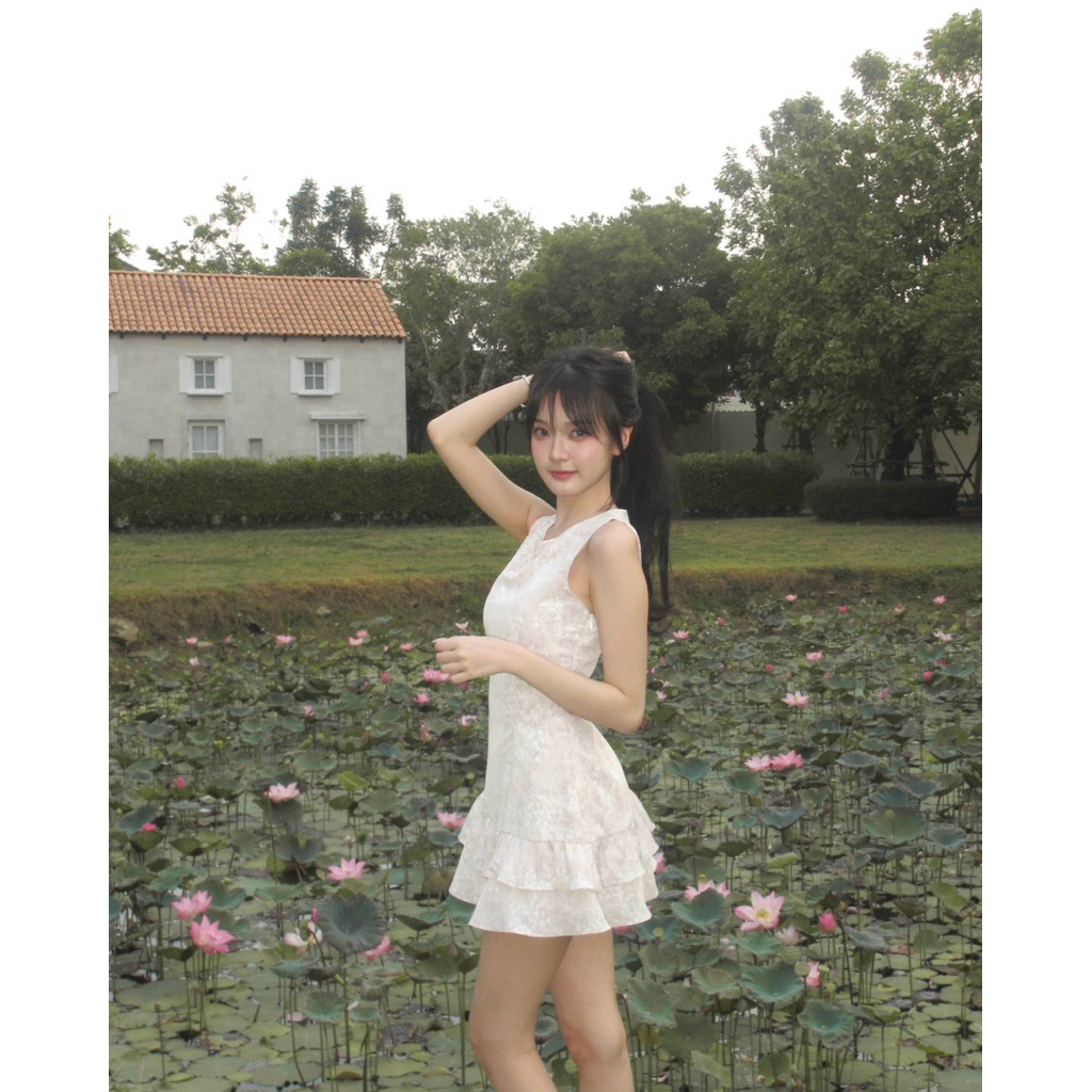 พร้อมส่ง 🪄 Maison Velouria Collection “Aya Dress” 🦢