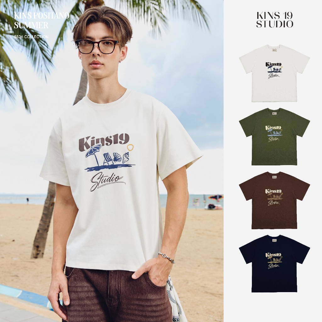 KINS 19 STUDIO | KINS Summer Solace Tee เสื้อยืดคินส์ [TN22]