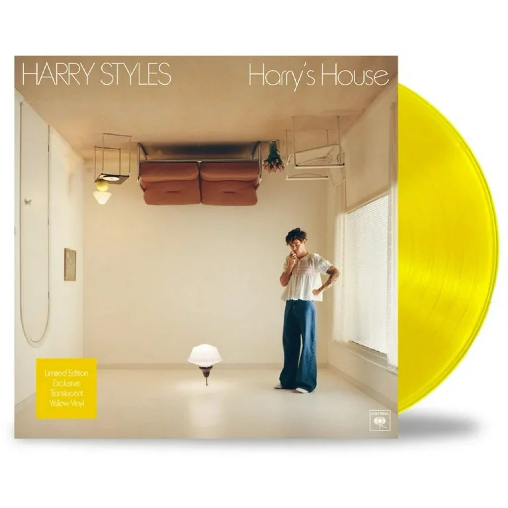 พร้อมส่ง 「Harry Styles「Harry’s House」1LPสีเหลือง/พิเศษ/แผ่นเสียงไวนิล/ใหม่เอี่ยม