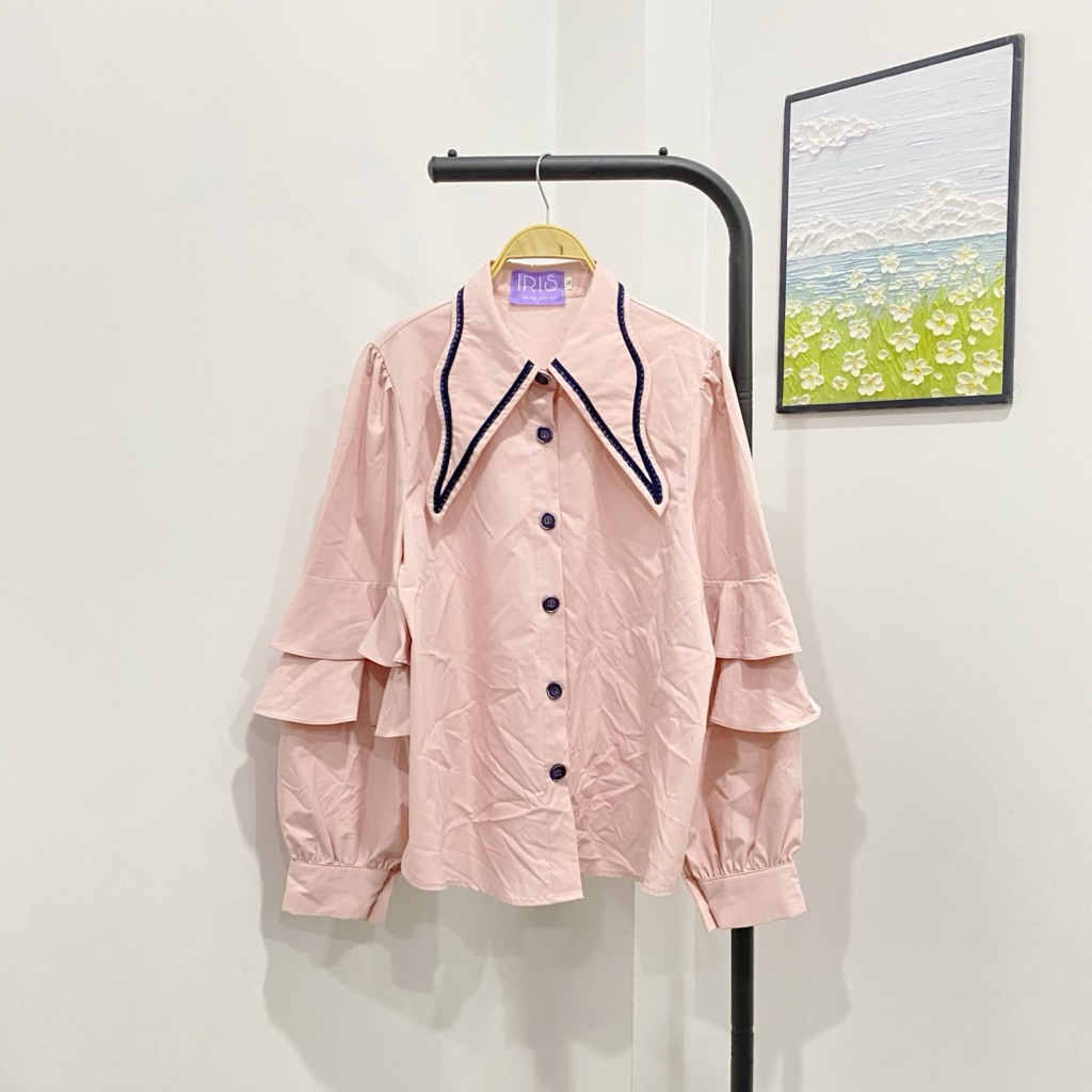 Iris boutique เสื้อเชิ้ตแขนยาวผู้หญิง size M