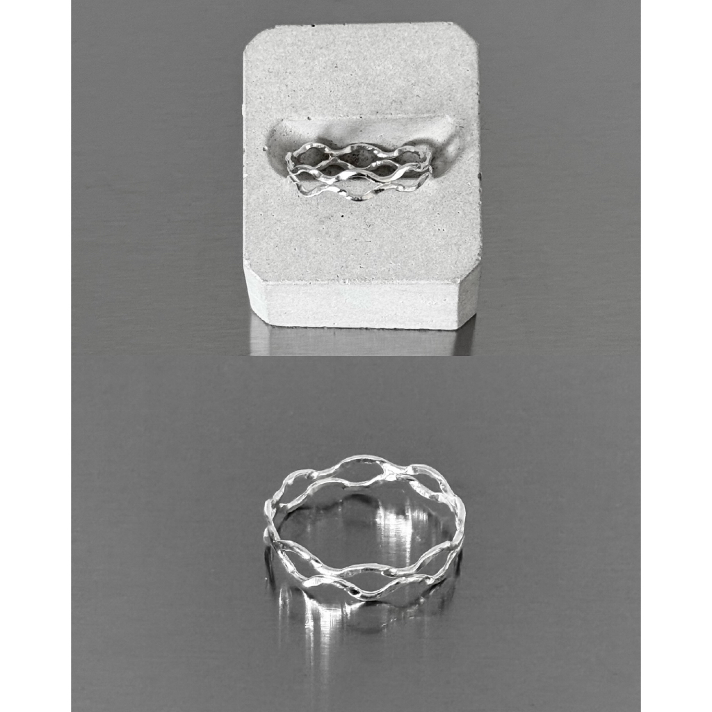(ring) : SOFT WAVE RING SILVER925 / แหวนเงินแท้ แหวนเกลียวเงินแท้ | YOUR WISHLIST
