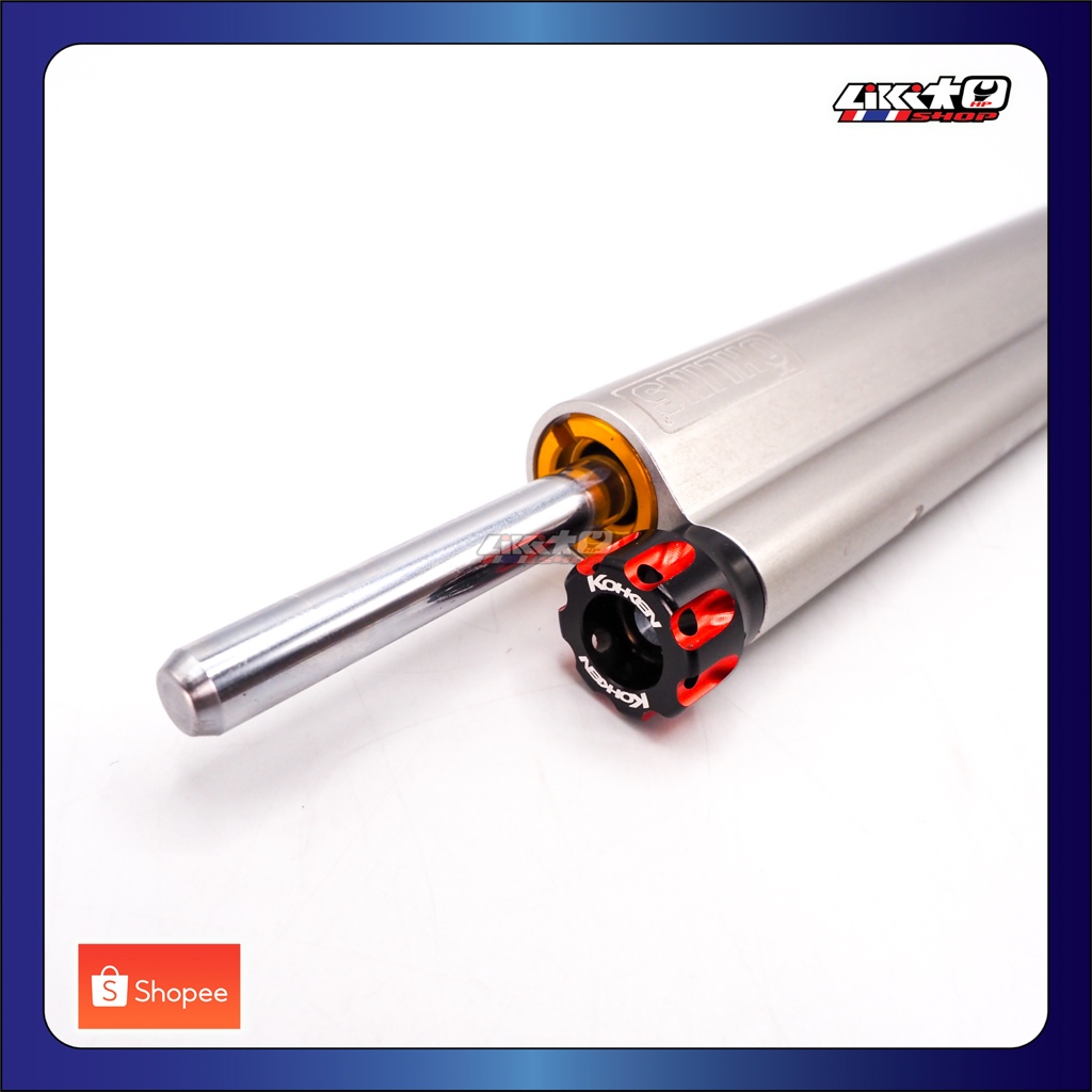 Kohken ตัวปรับแต่งกันสะบัด ohlins อลูมิเนียม 2tone ราคา ถูกที่สุด ดีลบีเคเค แกลเลอรีภาพที่ 4