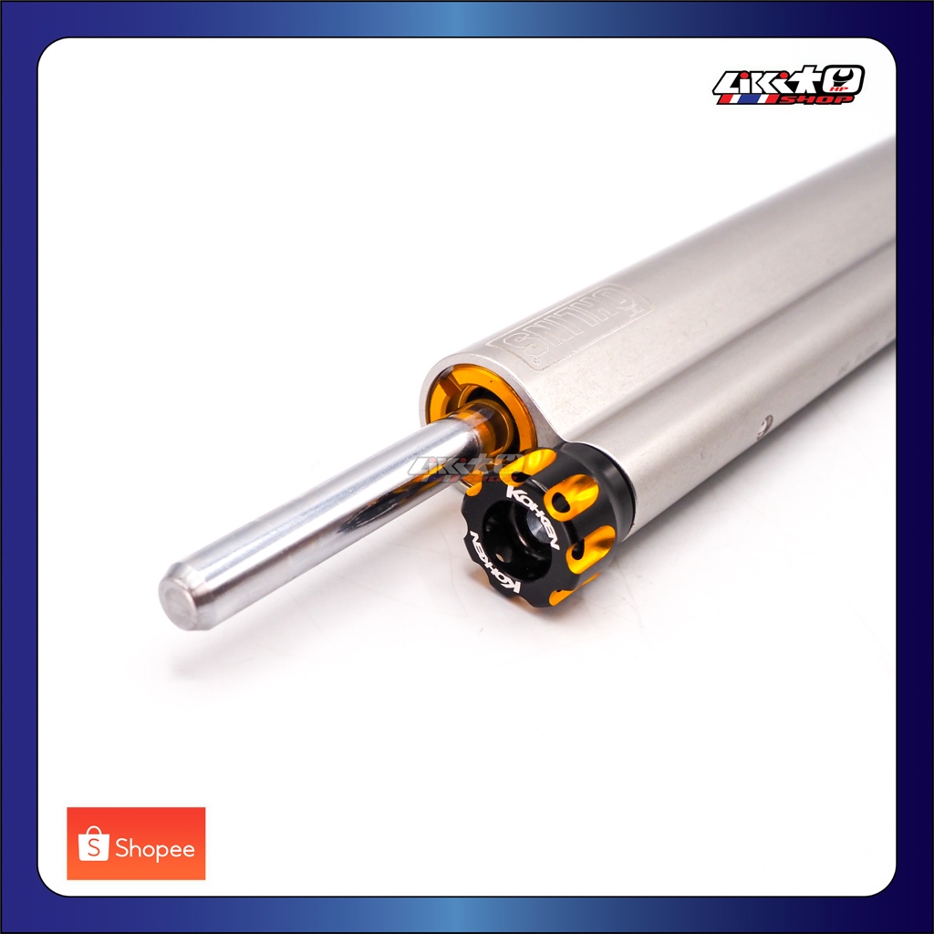 Kohken ตัวปรับแต่งกันสะบัด ohlins อลูมิเนียม 2tone ราคา ถูกที่สุด ดีลบีเคเค แกลเลอรีภาพที่ 3