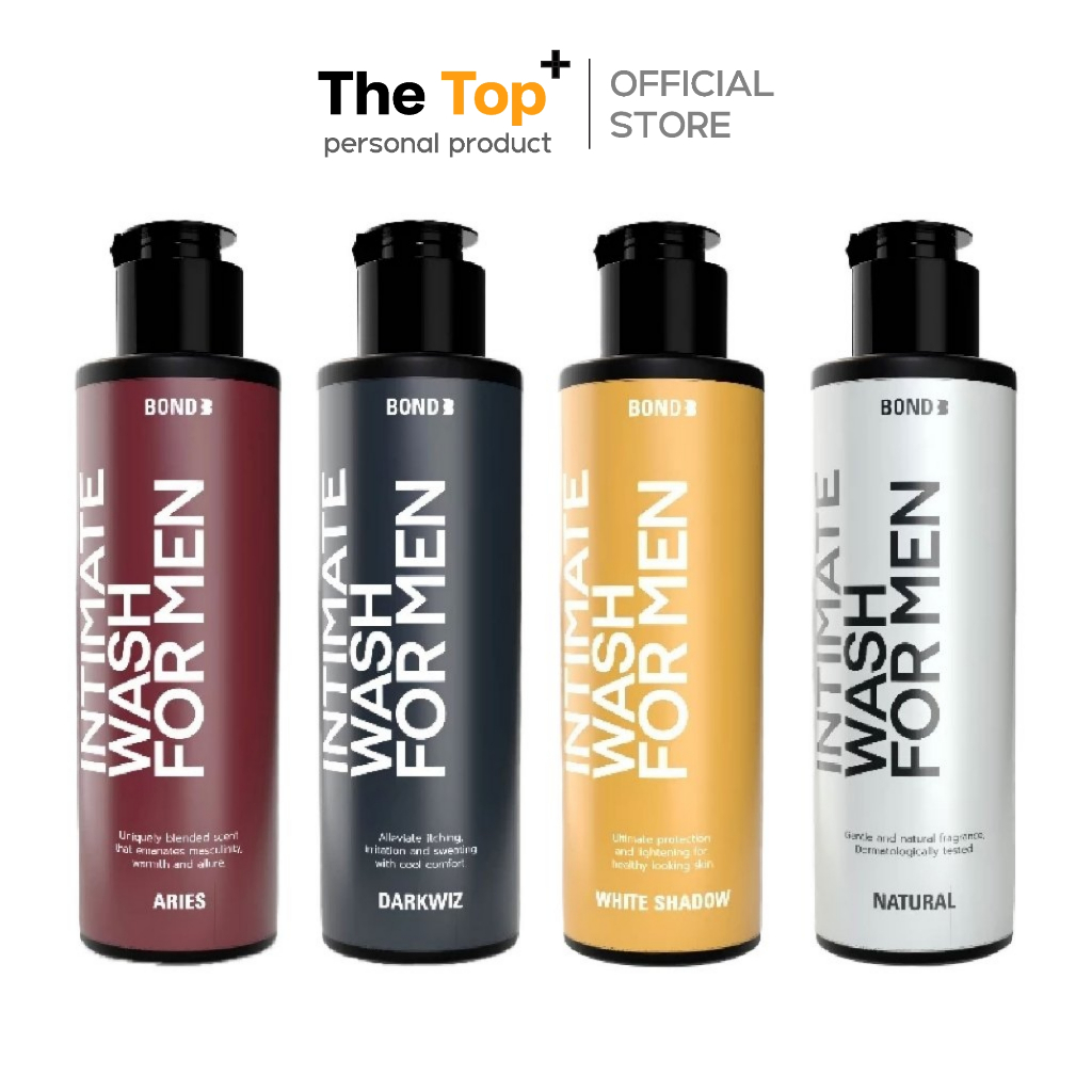 Bond Men Intimate Wash เจลทำความสะอาดเฉพาะที่สำหรับผู้ชาย เนื้อเจลใส กลิ่นน้ำหอม บำรุง ขนาด 130 มล.