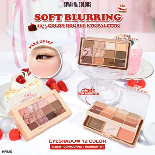 [พาเลทตา+แปรง] Make up set : HF620 + เซ็ตแปรง BR-170 | BR-10