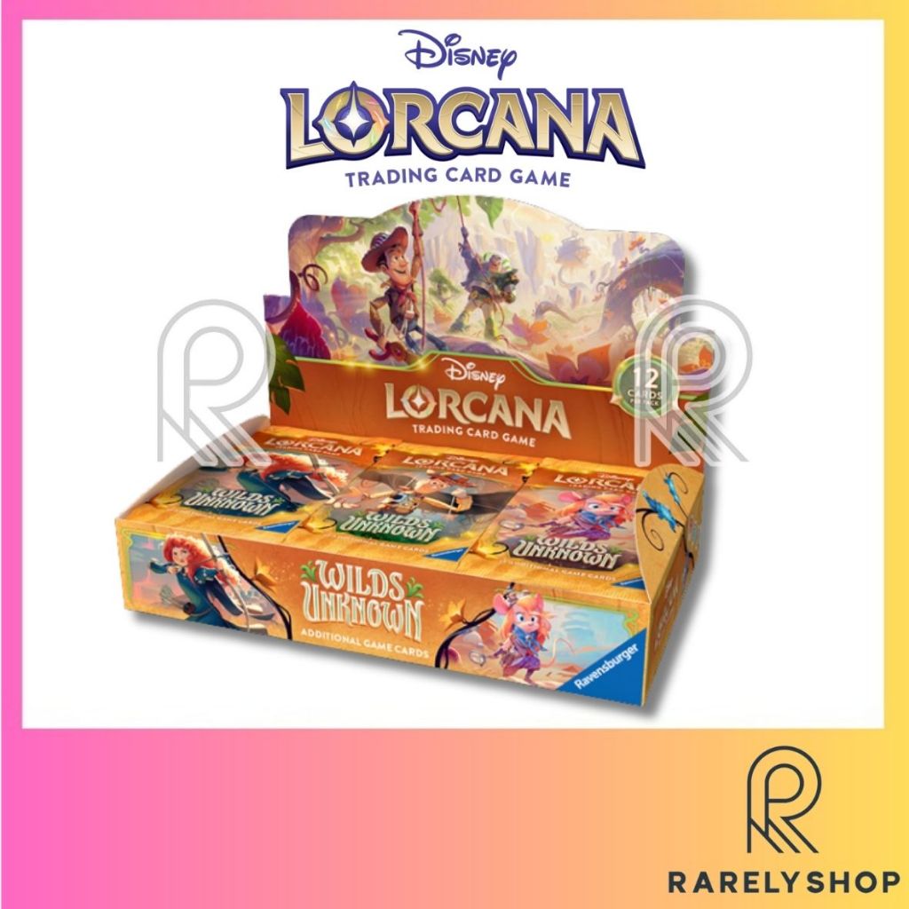 [Disney LORCANA TCG]  Booster Display Box Set Wilds Unknown (English)