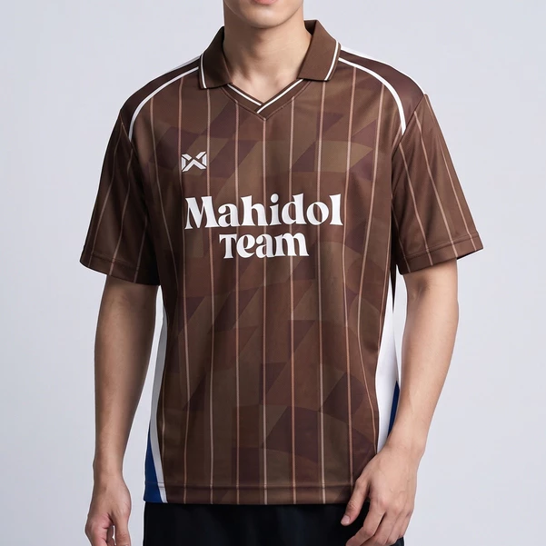 WARRIX เสื้อฟุตบอลมหิดลโอเวอร์ไซส์ Mahidol Oversize Lifestyle Jersey 2026 (WA-261FBAMU10)